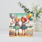 PEPPA ~ 5 JAHRE ~ Geburtstag (Stehend Vorderseite)