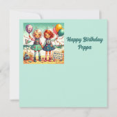 PEPPA ~ 5 JAHRE ~ Geburtstag (Rückseite)