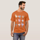 Peppa Pig Ein guter Freund wird dich immer fühlen T-Shirt (Vorne ganz)