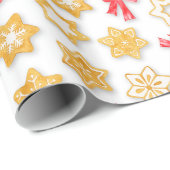 Pepparkakor Geschenkpapier (Rolleneckpunkt)