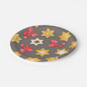 Pepparkakor Pappteller (Schrägansicht)