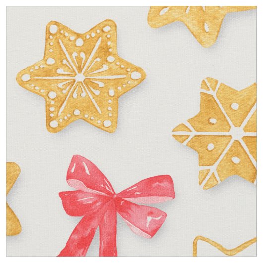 Pepparkakor Stoff (Nahaufnahme)