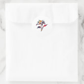 Pepper Blume Drei Sticker (Tasche)