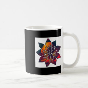 Pepper-Blume oder vielleicht ein Weihnachtssternen Kaffeetasse