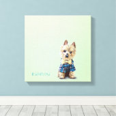 Pepper Fine Art Print Leinwanddruck (Insitu (Holzboden))