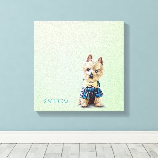 Pepper Fine Art Print Leinwanddruck (Insitu (Holzboden))