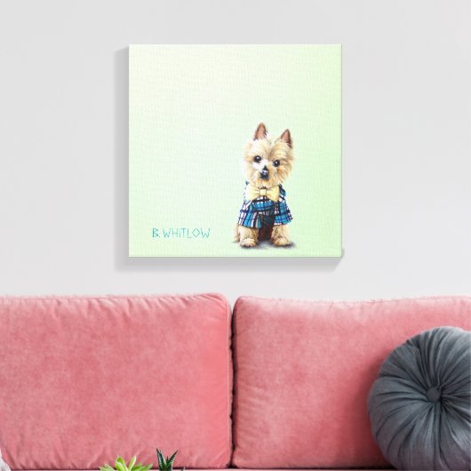 Pepper Fine Art Print Leinwanddruck (Insitu (Wohnzimmer))