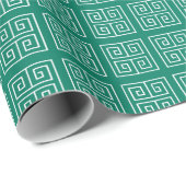 Pepper Green Classic Graustufen Geschenkpapier (Rolleneckpunkt)
