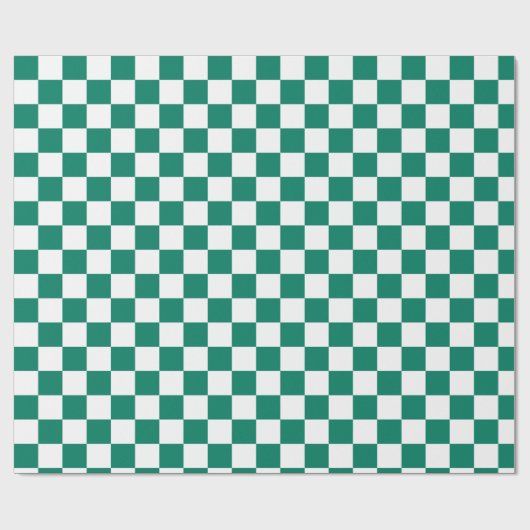 Pepper Green Muster geprüft Geschenkpapier (Flach)