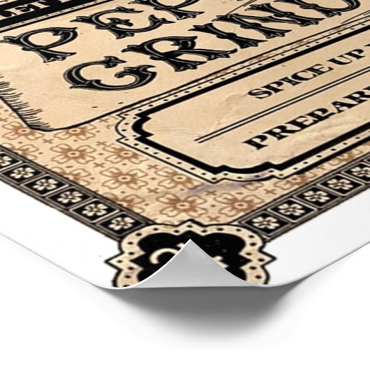 Pepper Grinder Alice Madness kehrt zurück Poster (Ecke)