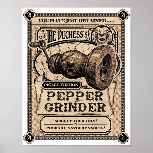 Pepper Grinder Alice Madness kehrt zurück Poster (Vorne)