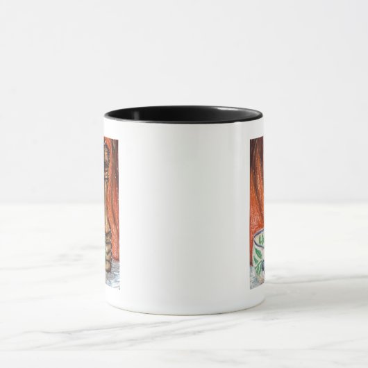 Pepper Grinder und toskanische Bowle-Tasse Tasse (Zentrum)