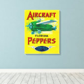 Pepper-Label Leinwanddruck (Insitu (Holzboden))