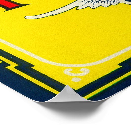 Pepper-Label Poster (Ecke)