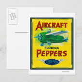 Pepper-Label Postkarte (Vorne/Hinten)