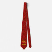 Pepper mit Flame Neck Tie Krawatte (Vorderseite)