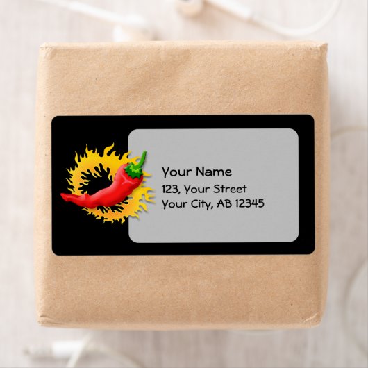 Pepper mit Flamme (Insitu)