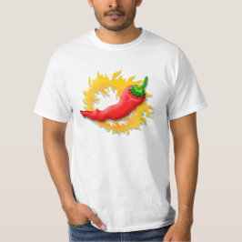 Pepper mit Flamme T-Shirt
