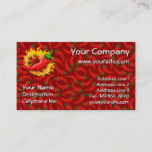 Pepper mit Flamme Visitenkarte (Vorderseite)