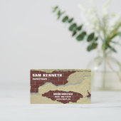 Pepper New Brickwork Handyman Visitenkarte (Stehend Vorderseite)