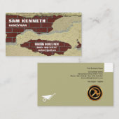 Pepper New Brickwork Handyman Visitenkarte (Vorne/Hinten)