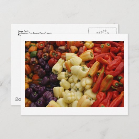 Pepper Postkarte (Vorne/Hinten)