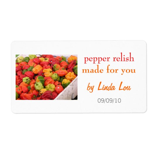 Pepper Relining Label 2 (Vorne)