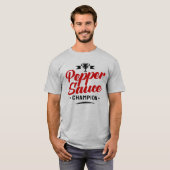 PEPPER SAUCE CHAMPION T-Shirt (Vorne ganz)