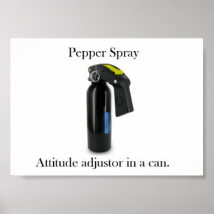 Pepper Spray Poster