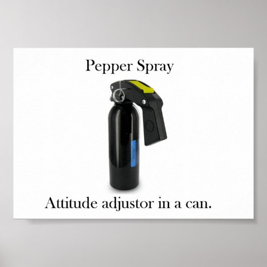 Pepper Spray Poster (Vorne)