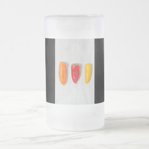 Pepper Still Life Mattglas Bierglas