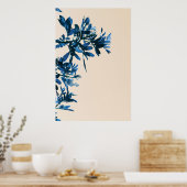 Pepper Tree Blätter Naturminimalistisches Poster (Küche)