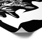 Pepper Tree Blume Blätter Nature Poster (Ecke)