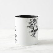 Pepper Tree Blume Blätter Tasse Cup (Zentrum)