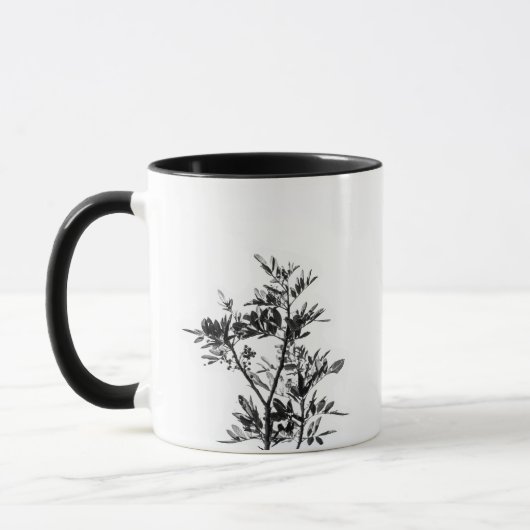 Pepper Tree Blume Blätter Tasse Cup (Links)