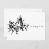 Pepper Tree Ich denke an dich Postcard Postkarte (Vorne/Hinten)