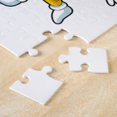 Pepper Vegan als Fußballspieler mit Fußball.PNG Puzzle (Seite)