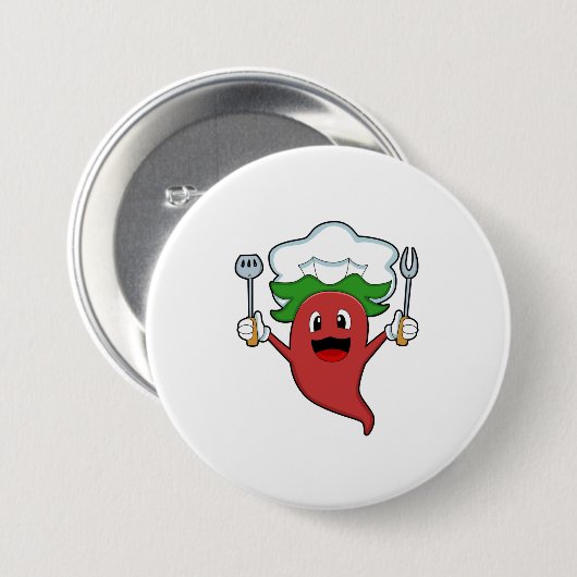 Pepper Vegan Cook Button (Vorne & Hinten)