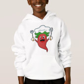 Pepper Vegan Cook Hoodie (Vorderseite)