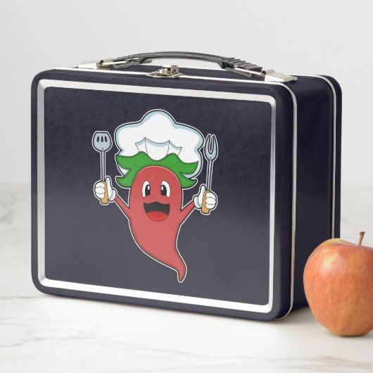 Pepper Vegan Cook Metall Brotdose (Beispiel)