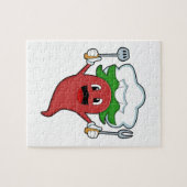 Pepper Vegan Cook Puzzle (Horizontal)