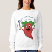 Pepper Vegan Cook Sweatshirt (Vorderseite)