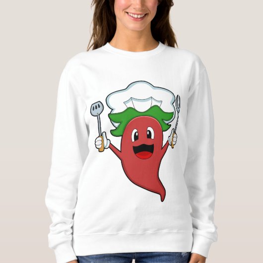 Pepper Vegan Cook Sweatshirt (Vorderseite)