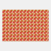 Pepper Wrapping Paper zum grünen und roten Chili Geschenkpapier Set (Vorderseite 3)