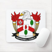 Pepperell Familienwappen Mousepad (Mit Mouse)