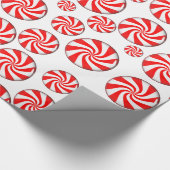 Peppermint Candies Geschenkpapier (Ecke)