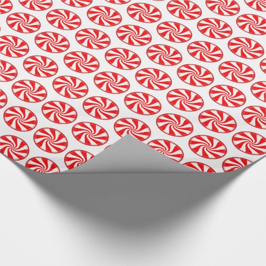 Peppermint Candies Geschenkpapier (Ecke)