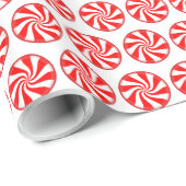 Peppermint Candies Geschenkpapier (Rolleneckpunkt)