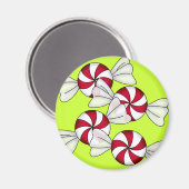Peppermint Candies Magnet (Vorderseite/Rückseite)