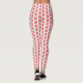 Peppermint Candies Weihnachten Leggings (Rückseite)